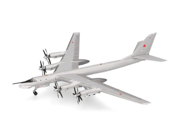 HER573832 - TUPOLEV TU-95MS Fuerzas Aéreas Soviéticas, 1226.º Regimiento de Aviación de Bombarderos Pesados, Base Aérea de Chagan, República Socialista Soviética de Kazajistán - 47red