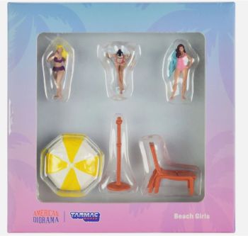 T64F-002-YL - 3 figuras y accesorios - En la playa