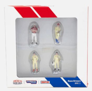 T64F-006-BRE1 - 4 figuras - Pilotos de carreras