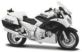 MST32306-B - YAMAHA FJR 1300A Blanco y negro - Policía