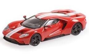 BUR41163 - FORD GT #1 Colección Heritage 2018 Rojo