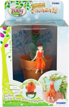 TE72911O - La cajita del jardín encantado - hada naranja ESPERANZA