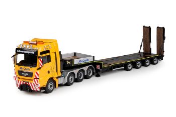 TEK64571 - MAN TGX 8x4 con remolque de 4 ejes AB CRUSH