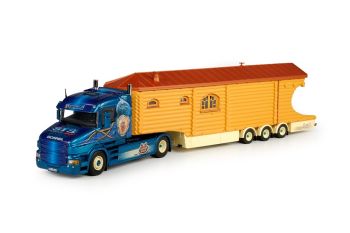 TEK67539 - SCANIA T Torpedo Niedergeass con semirremolque de 3 ejes