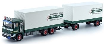 TEK72959 - Camión rígido SCANIA 141 y remolque de transporte INTVEEN