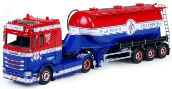 TEK73074 - SCANIA S 4x2 y remolque silo Feldbinder Pvd Wouw