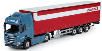 TEK73376 - Semirremolque SCANIA R Highline 4x2 con PLANZER de 3 ejes