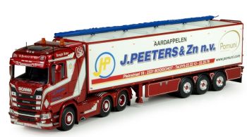 TEK74113 - Remolque de cinta transportadora de patatas SCANIA S V8 6x2 y J.Peeters