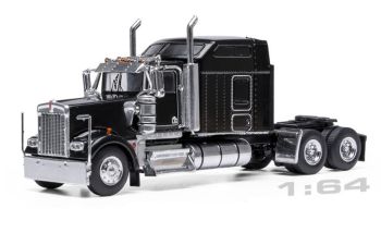 IXO64TR014B - KENWORTH W900 Sleeper Cab 6x4 1990 Negro