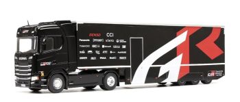 IXOTTR035.22 - SCANIA Serie S 4x2 con Remolque de 3 Ejes - Equipo TOYOTA Gazoo Racing 2024
