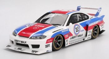 TS0635 - NISSAN Silvia S15 Super Silhouette garasidrift #12 2025 Blanco