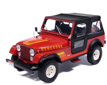 IXO-U24RDC003 - JEEP Renegade 1983 Rojo - Rojo Sebring