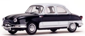 VIT23595 - PANHARD Dyna Z12 grand standing 1957 en blanco y negro