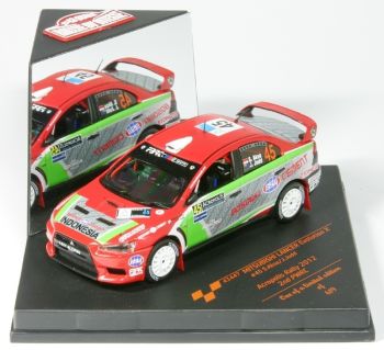 VIT43447 - MITSUBISHI Lancer Evolution X #45 Acrópolis rally 2012 S.Aksa /J.Judd