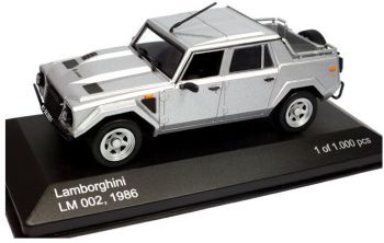 WBX105 - LAMBORGHINI LM002 1986 camioneta gris plata