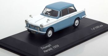WBX119 - TRIUMPH Herald 1959 azul y blanco