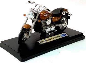 WELK19660PW - Moto KAWASAKI Vulcan 1500 2002 Mean Streak marrón metalizado