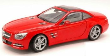 WEL18046W - MERCEDES BENZ SL500 2012 techo duro cerrado rojo