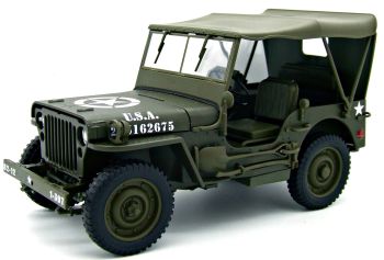 WEL18055H-W - JEEP WILLYS US Army 1944 tapa cerrada