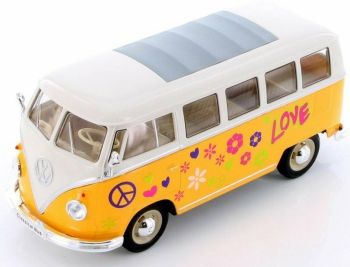 WEL22095A3-W - VOLKSWAGEN T1 1963 amarillo y blanco