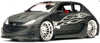 WEL22486MA-W - PEUGEOT 206 2011 Tuning negro Ct Cartronic