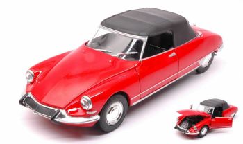 WEL22506H-W - CITROEN DS 19 descapotable rojo cerrado