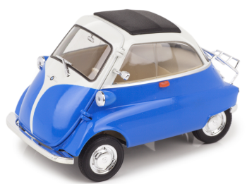 WEL24096WC - BMW Isetta azul y blanco
