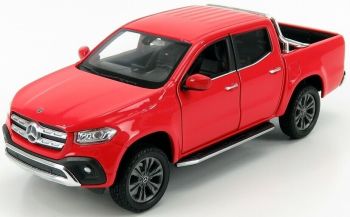 WEL24100WB - MERCEDES BENZ Clase X pick-up doble cabina 2018 rojo