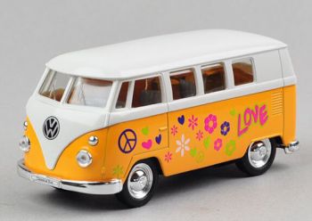 WEL701229 - VOLKSWAGEN mini bus blanco amarillo 1962 amor