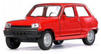 WELRE49720WI - RENAULT 5 modelo fricción rojo