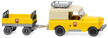 WIK010005 - LAND ROVER con remolque PTT