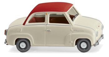WIK018403 - Cristal Goggomobil Rojo y Blanco