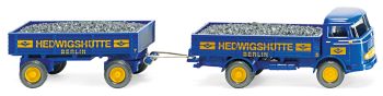 WIK043402 - MERCEDES LP321 Plataforma con remolque 2 Ejes HEDWIGSHUTTE