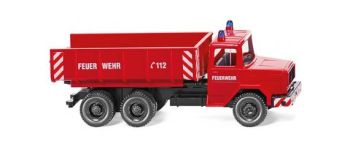 WIK062402 - Camión de bomberos volquete MAGIRUS DEUTZ 6x4