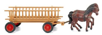 WIK089302 - caballos con carro