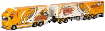 WSI01-1025 - Camión frigorífico SCANIA R5 Highline 6x2 y combinado frigorífico de 3 ejes sobre plataforma rodante de 2 ejes Transporte RISTIMAA WASP