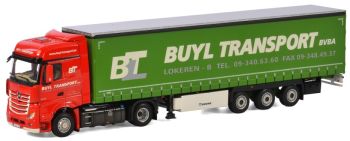 WSI01-1866 - Remolque lona MERCEDES BENZ Actros MP4 SLT Giga Space 4x2 y Krone COMPRAR TRANSPORTE