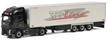 WSI01-2804 - VOLVO FH04 Globetrotter XL 4x2 y remolque frigorífico Cherreau transporte Red Line
