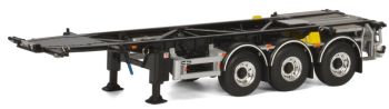 WSI03-1148 - Remolque contenedor de 3 ejes VANHOOL