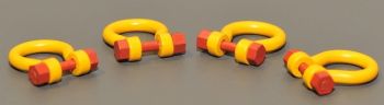 YCC637-2 - 4 Grilletes - 300 Toneladas Amarillo - Miniatura