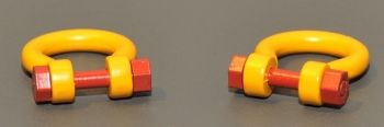YCC638-2 - 2 Grilletes - 500 Toneladas Amarillo - En miniatura