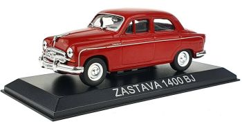 MAGLCZAS1400 - ZASTAVA 1400 BJ berlina 4 puertas 1950 rojo vendido en blister